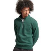 Sweatshirt aus Baumwolle mit halbem Reißverschluss Superdry Essential Logo