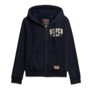 Kapuzen-Sweatshirt mit Reißverschluss Superdry Vintage Athletic