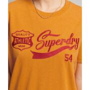 T-Shirt Frau Superdry Vintage Script Style College