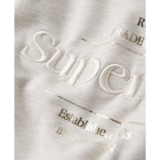 Metallic-Sweatshirt Frau Superdry Luxe