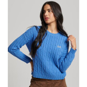 Damen-Twist-Pullover mit abfallenden Schultern Superdry Vintage