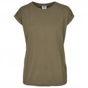 Damen-T-Shirt Urban Classics organic extended shoulder