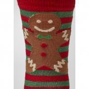 Socken Urban Classics christmas gingerbread lurex (3pcs)