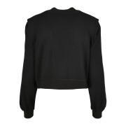 Sweatshirt Rundhalsausschnitt Frau Urban Classics ded shoulder modal terry (Grandes tailles)