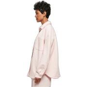 Fleece-Oberhemd in großen Größen Damen Urban Classics