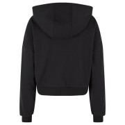 Kurzes Sweatshirt mit Kapuze und Reißverschluss, Damen Urban Classics Cozy
