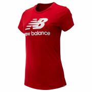Frauen-T-Shirt New Balance essentials stacked